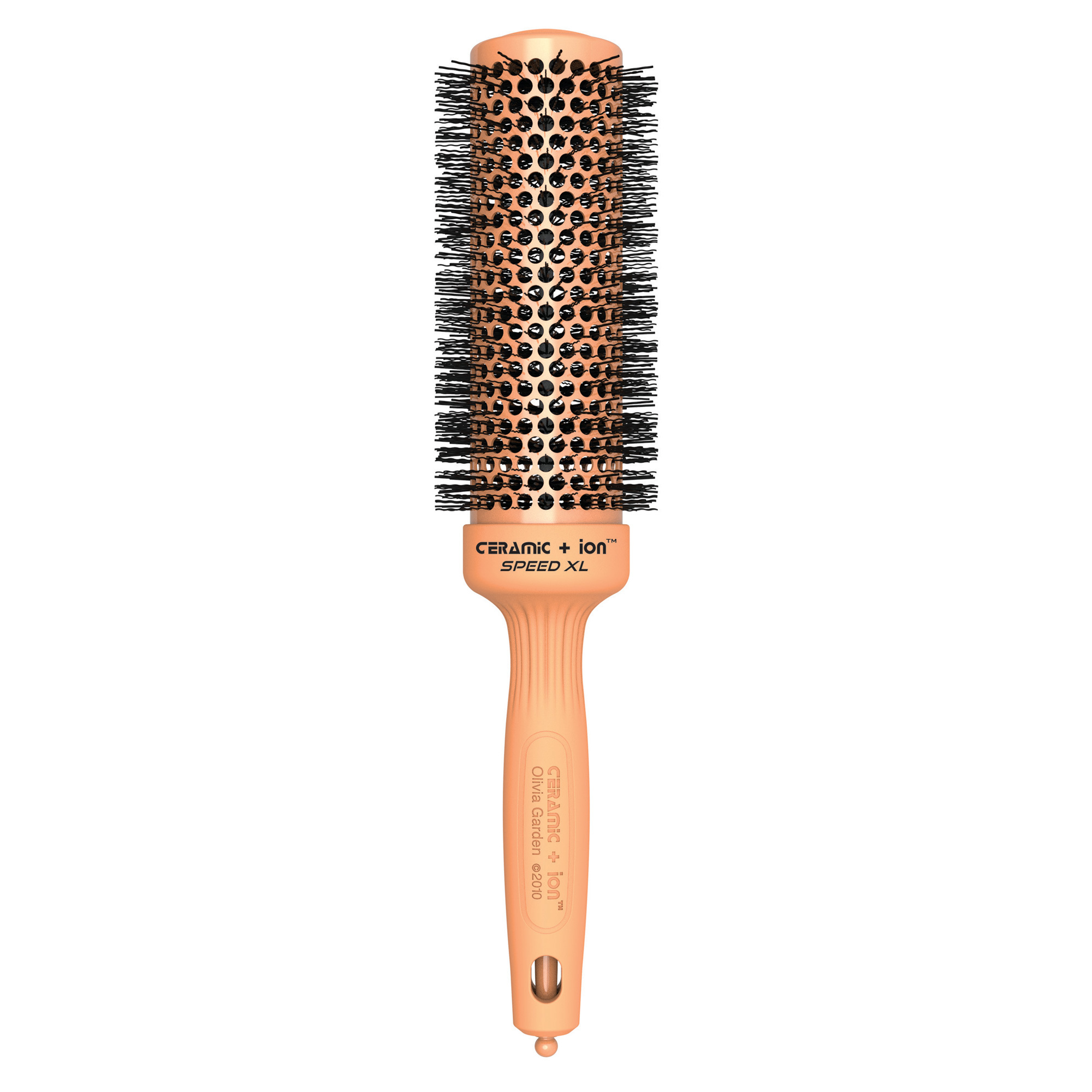 Olivia Garden Blossom Ceramic Ion 1-3/4" Thermal Round Brush - Orange